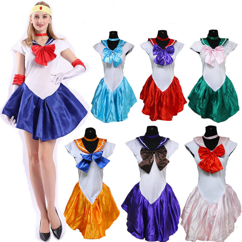 Women Sailor Moon Cosplay Costume