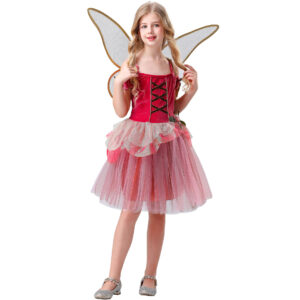 Flower Fairy Mesh Princess Dress