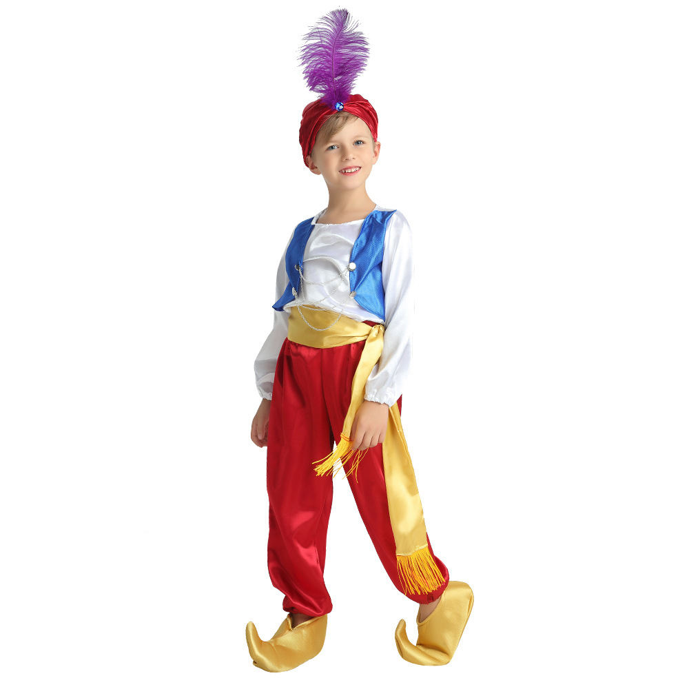 Kids Aladdin Lamp Prince Costume