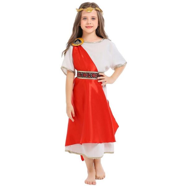 Kids Athena Goddess Costume - Image 2