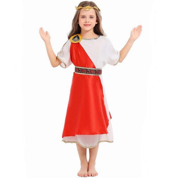 Kids Athena Goddess Costume - Image 3