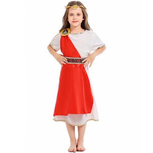 Kids Athena Goddess Costume - Image 5