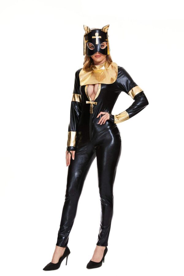 Cat Woman Costume With Facemask