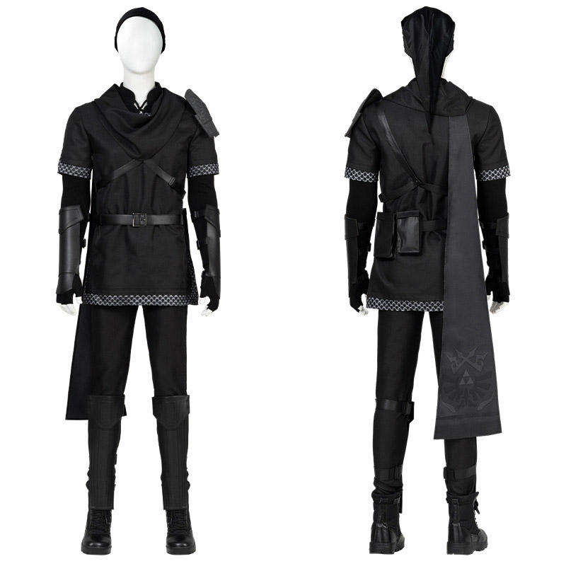 Adult Game Zelda Dark Link Halloween Cosplay Costume