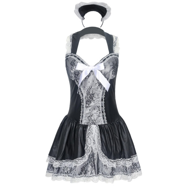Black Maid Cosplay Costume - Image 3